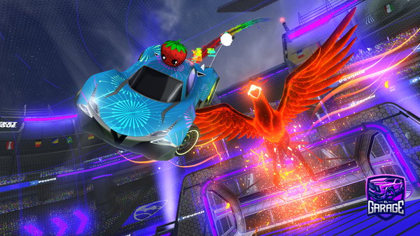 A Rocket League car design from monkemanmonke