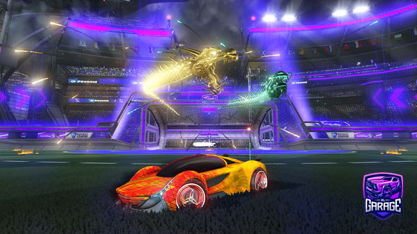 A Rocket League car design from PyroKiddo