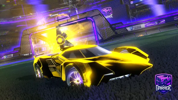 A Rocket League car design from MysticGaming420