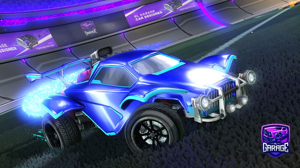 A Rocket League car design from WonderOfficial