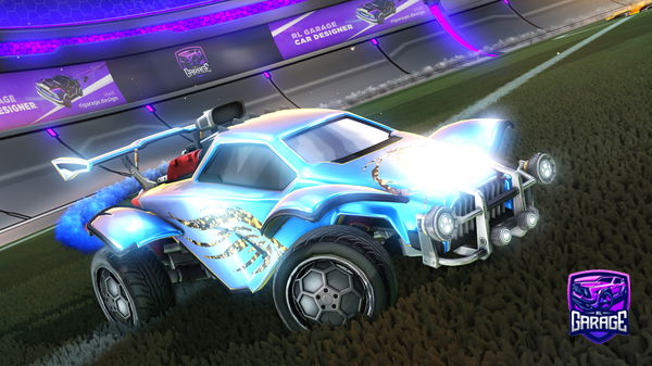 A Rocket League car design from Von4L