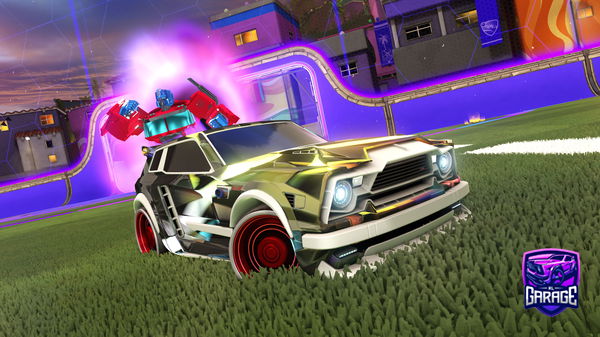 A Rocket League car design from Slipknot6