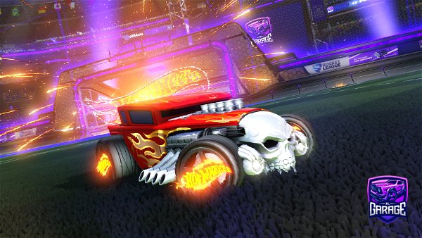 A Rocket League car design from Ghost008