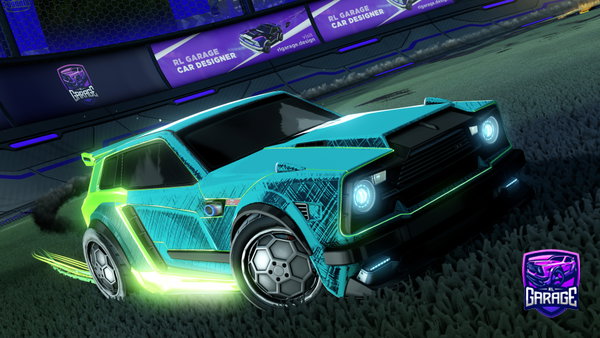 A Rocket League car design from Tacobell4378