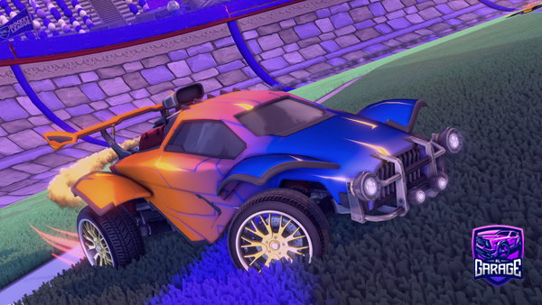 A Rocket League car design from Niekisgangster
