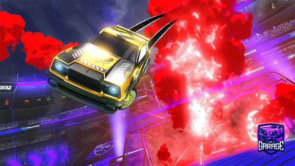 A Rocket League car design from TheRealGolferboy