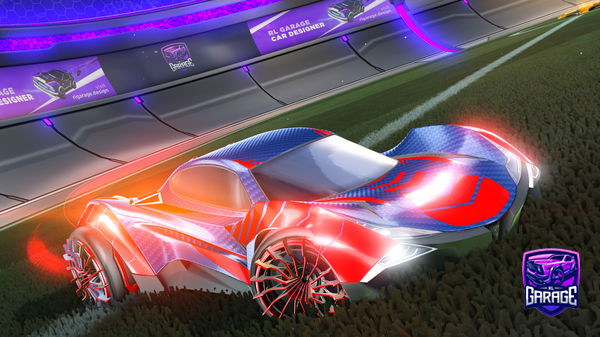 A Rocket League car design from ItzPastaa