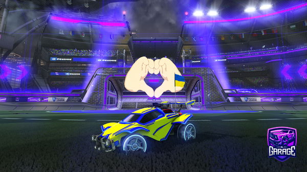 A Rocket League car design from IggyIggz