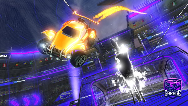 A Rocket League car design from TeamlegTKT