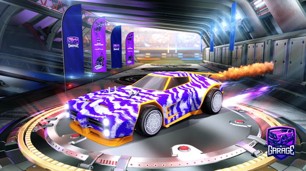 A Rocket League car design from fendi3x