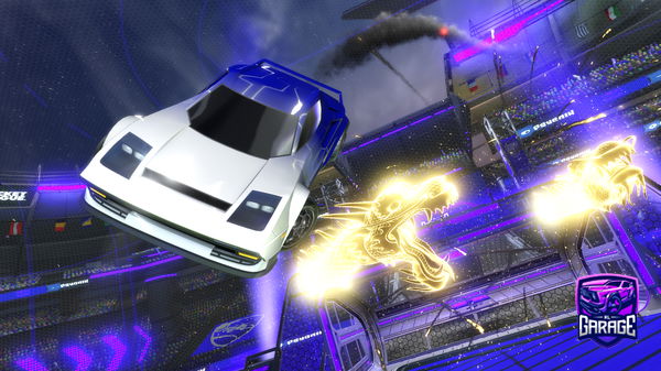 A Rocket League car design from alpogah