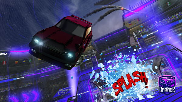 A Rocket League car design from Nightm1r3