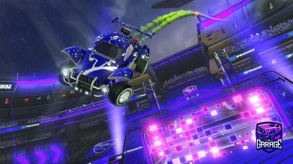 A Rocket League car design from Official_Yuko