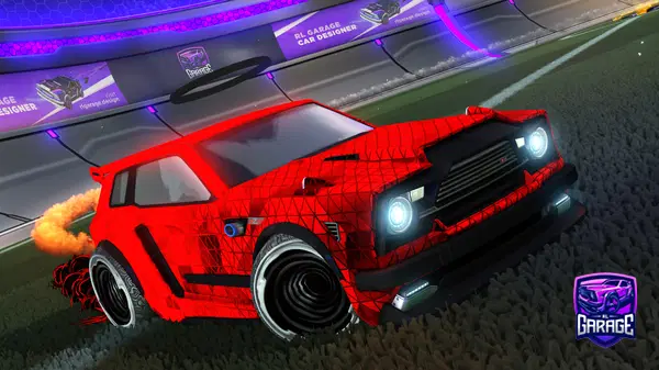 A Rocket League car design from chansfralt