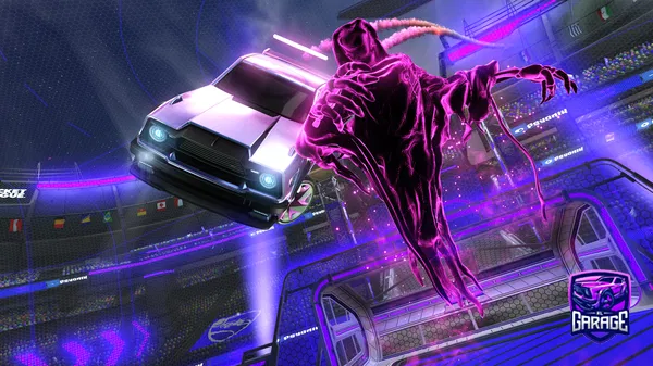 A Rocket League car design from Letsgo12