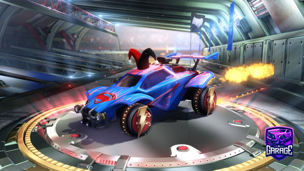 A Rocket League car design from Binaryman4231