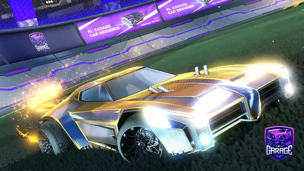 A Rocket League car design from Raymat28