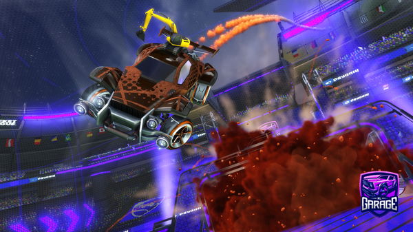 A Rocket League car design from Paulelpro