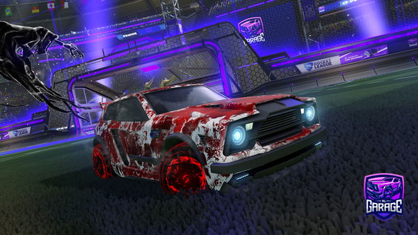 A Rocket League car design from Dirtydee123