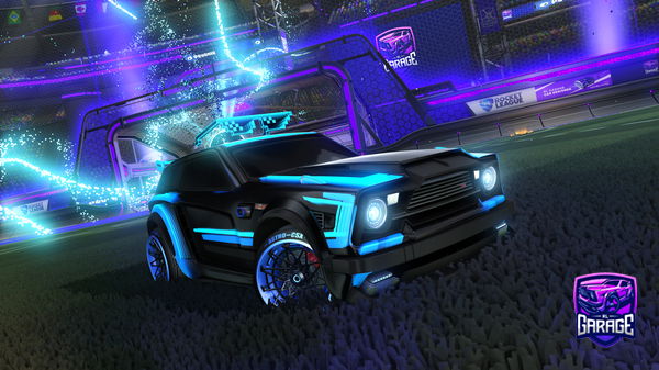 A Rocket League car design from floopdafinn