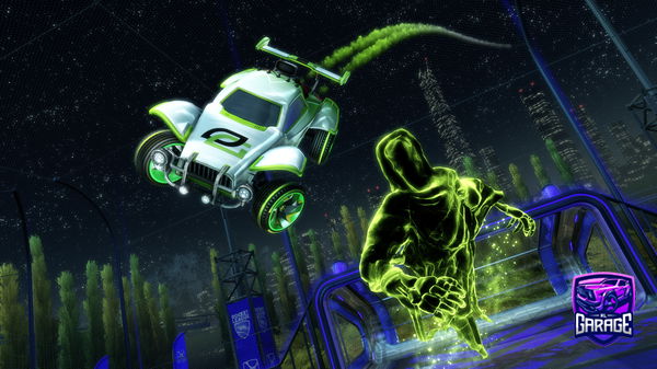 A Rocket League car design from MrMerp7