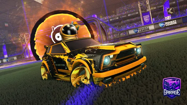 A Rocket League car design from irosario78