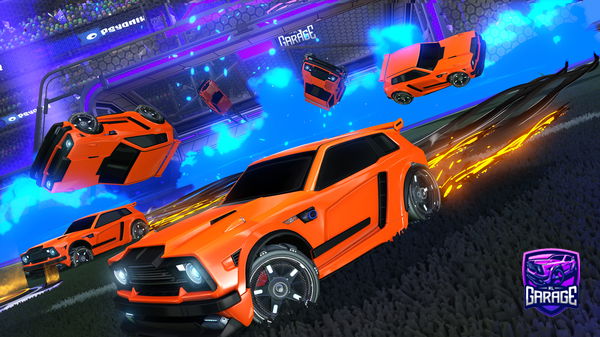 A Rocket League car design from AcridWater
