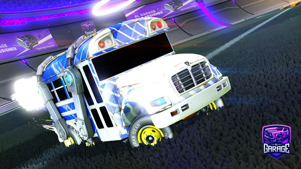 A Rocket League car design from Stavy09