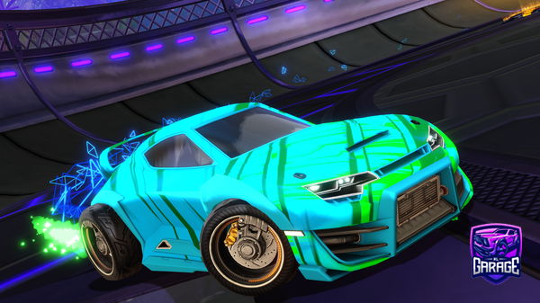 A Rocket League car design from dextertheo