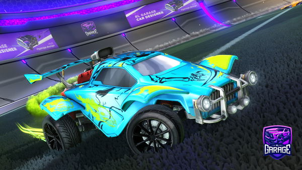 A Rocket League car design from oldscratch1138