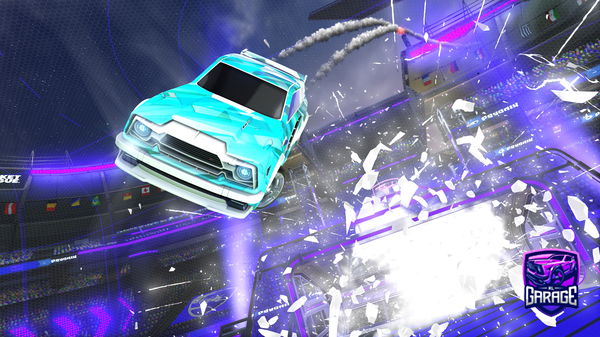 A Rocket League car design from A8M-LB