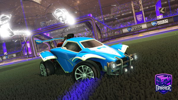 A Rocket League car design from hassngym