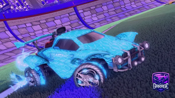 A Rocket League car design from LND_pink_pnda