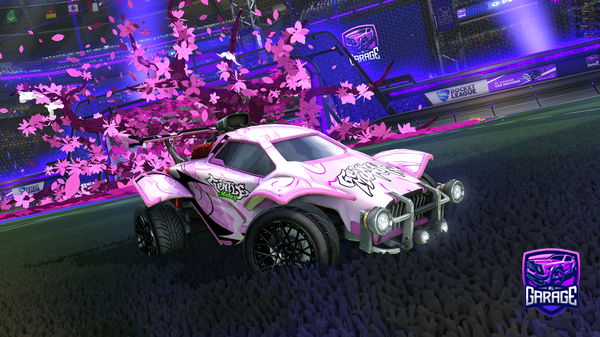 A Rocket League car design from LIIyT