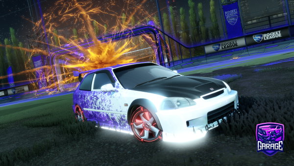 A Rocket League car design from Dashon_perrz