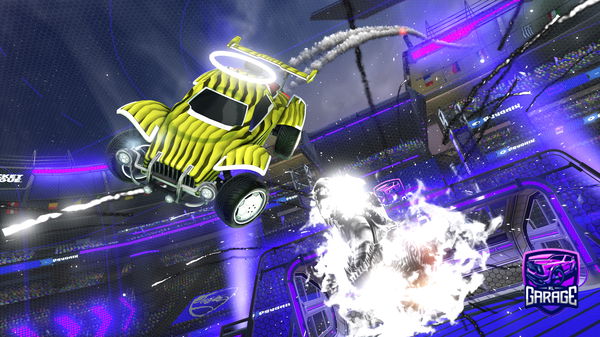 A Rocket League car design from Trex2586