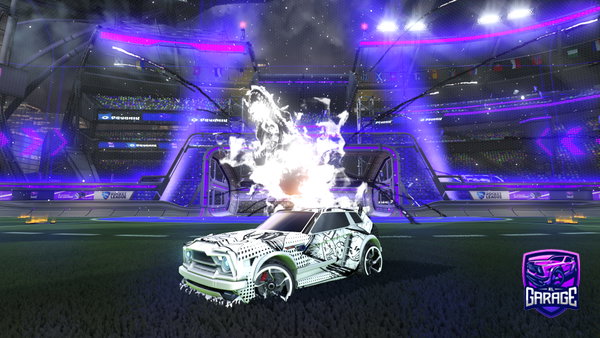 A Rocket League car design from mustsard