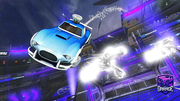 A Rocket League car design from Bobbyballs