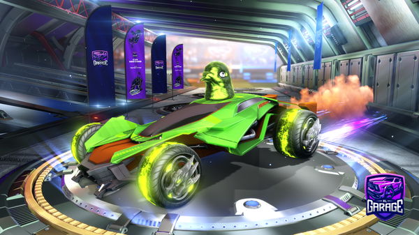 A Rocket League car design from Pablounty