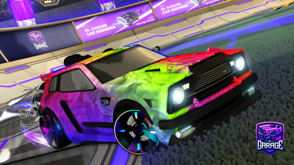 A Rocket League car design from TATOzilla