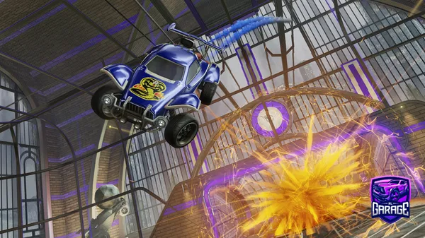 A Rocket League car design from Yeyeeeeeee