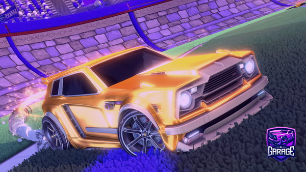 A Rocket League car design from His-Q-