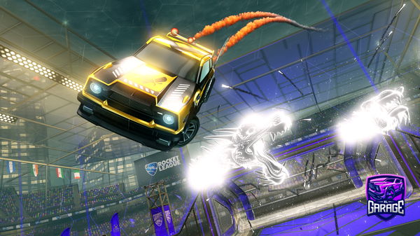 A Rocket League car design from khaelin