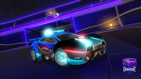 A Rocket League car design from mytheye