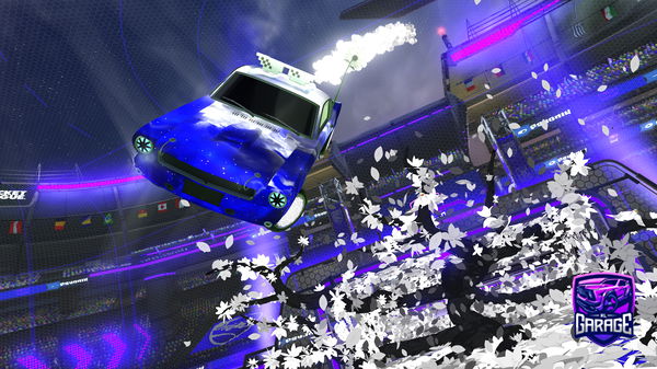 A Rocket League car design from splaashii