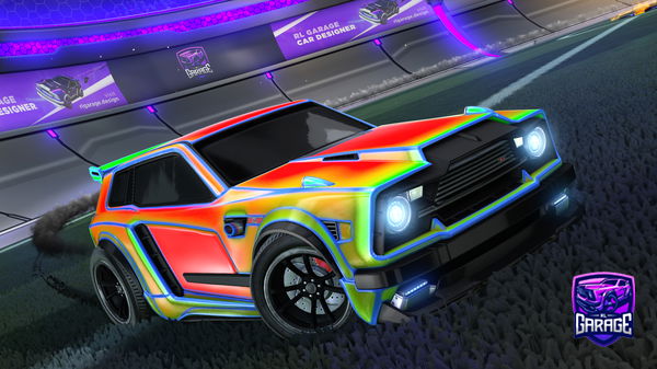 A Rocket League car design from N8SUT23