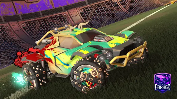 A Rocket League car design from CrspyChkn