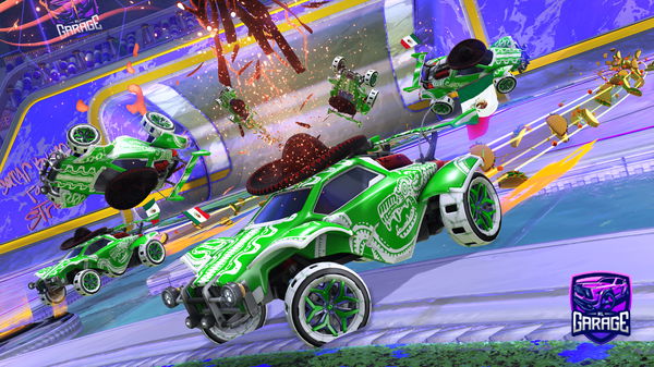 A Rocket League car design from CastDream