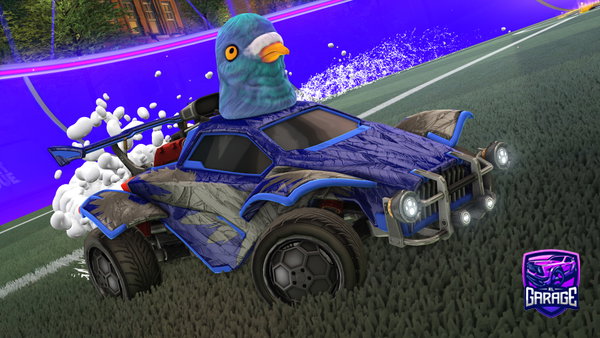 A Rocket League car design from MasBliek
