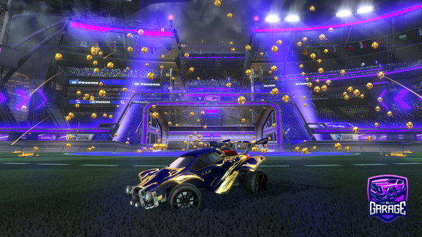 A Rocket League car design from TheToxicFranco